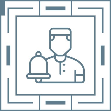 Doktor ikonu moda tasarım tarzında. Hastane simgesi beyaz arka planda izole edilmiş. doktor vektör simgesi basit ve modern düz sembol.