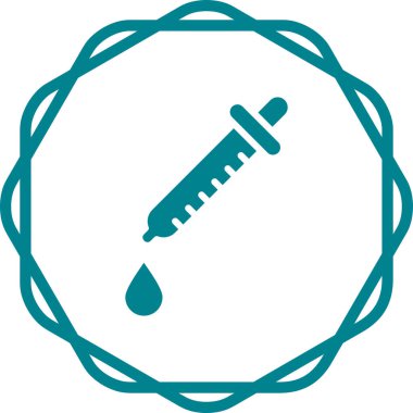 Tornavida. Web simgesi basit tasarım