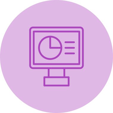 seo modern simgesinin vektör illüstrasyonu