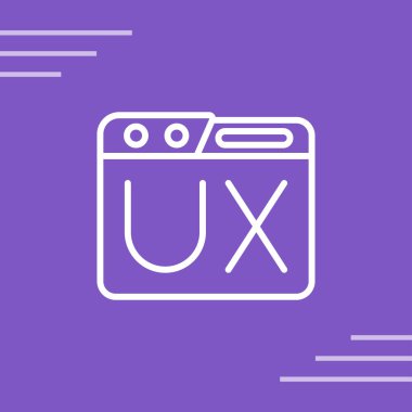 Web arayüzü simgesi tasarımı, vektör illüstrasyonu