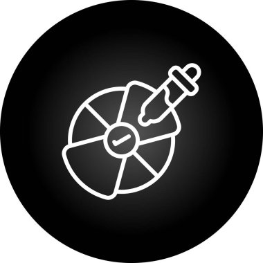 Vektör illüstrasyonu, simge ögesi arkaplanı