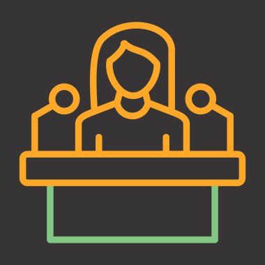 seo modern simgesinin vektör illüstrasyonu