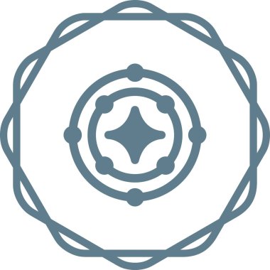 Bir b simgesinin vektör illüstrasyonu