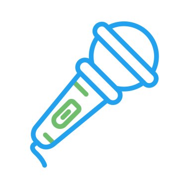 microphone icon web simple illustration