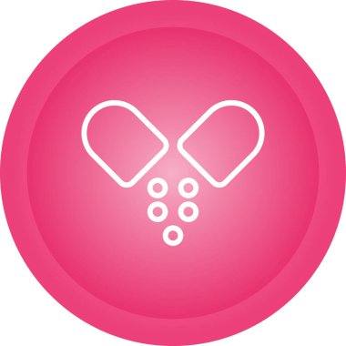 Modern simgenin vektör illüstrasyonu