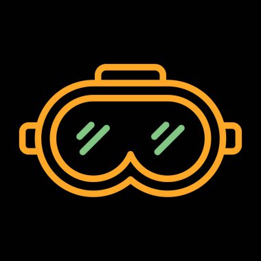 Modern simgenin vektör illüstrasyonu