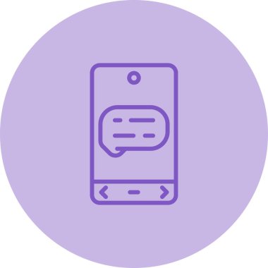 Cep telefonu. Basit resimleme