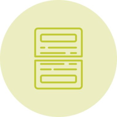 belge simgesi, vektör illüstrasyonu