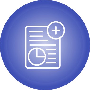 Belge simgesinin vektör illüstrasyonu