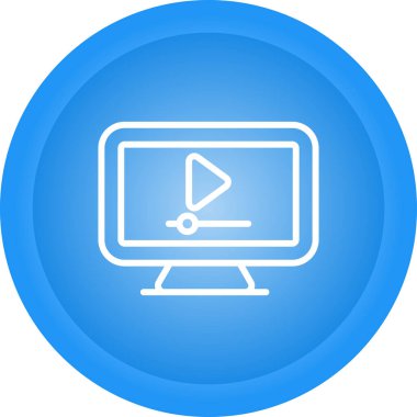 video vektör simgesi tasarımı