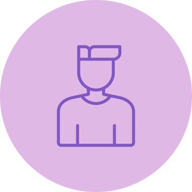 Modern simgenin vektör illüstrasyonu