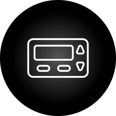 vektör radyo oynatıcı simgesi