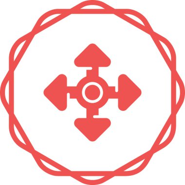 seo modern simgesinin vektör illüstrasyonu