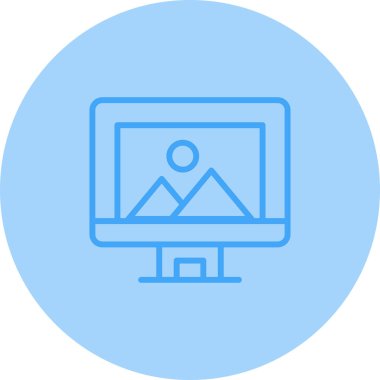 seo modern simgesinin vektör illüstrasyonu