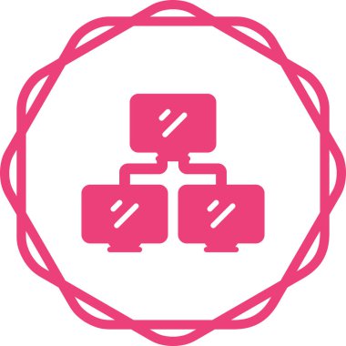 seo modern simgesinin vektör illüstrasyonu