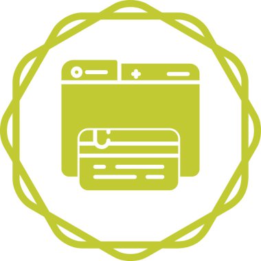 kredi kartları kutsal kişilerin resmi, vektör çizim