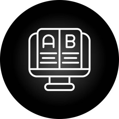 seo modern simgesinin vektör illüstrasyonu