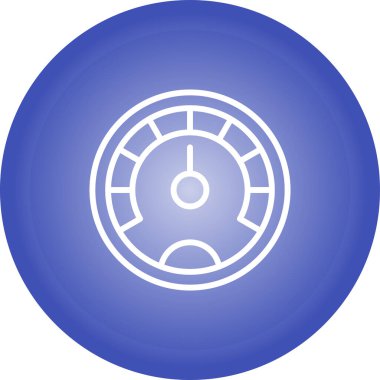 Saat. Web simgesi basit tasarım