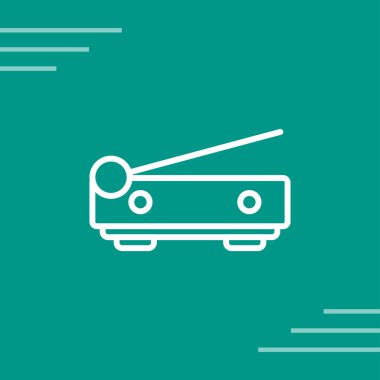 bus simgesi vektör illüstrasyonu