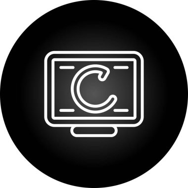 seo modern simgesinin vektör illüstrasyonu