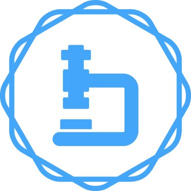 Mavi arkaplanın vektör illüstrasyonu