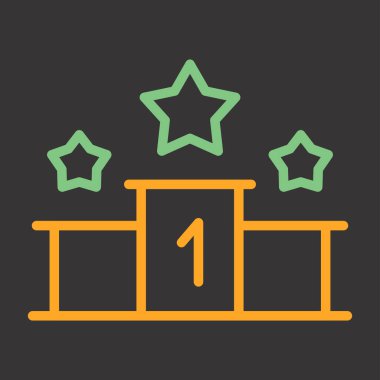 ödül simgesi vektör illüstrasyonu