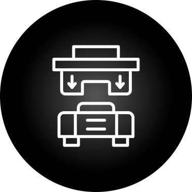 Modern b 'nin vektör illüstrasyonu