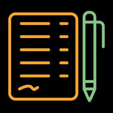 Seo simgesinin vektör illüstrasyonu