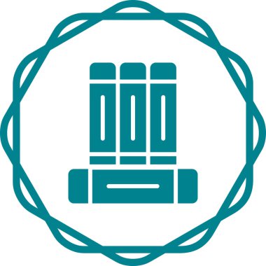 kitap simgesi vektör illüstrasyonu