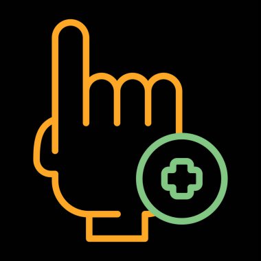 tıbbi simge vektör illüstrasyonu