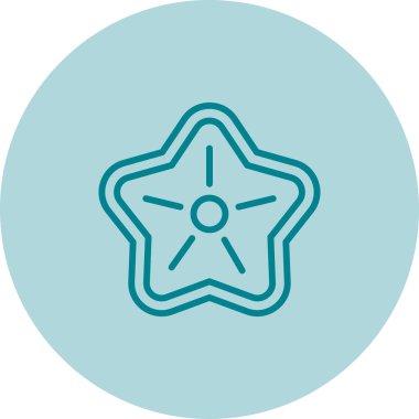 Yıldız. Web simgesi basit illüstrasyon