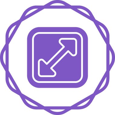 Ok. Web simgesi basit tasarım