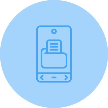 dosya simgesi, vektör illüstrasyonu 