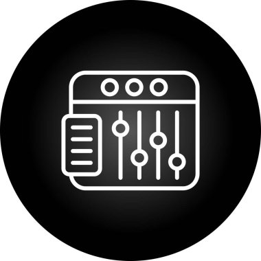 seo modern simgesinin vektör illüstrasyonu