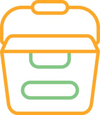 Sepet Simgesi vektör illüstrasyonu