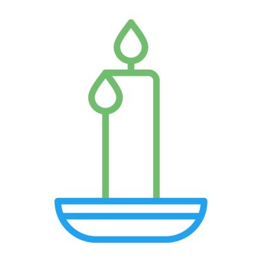 Mum vektör simge işareti simge vektör çizim kişisel ve ticari kullanım için..