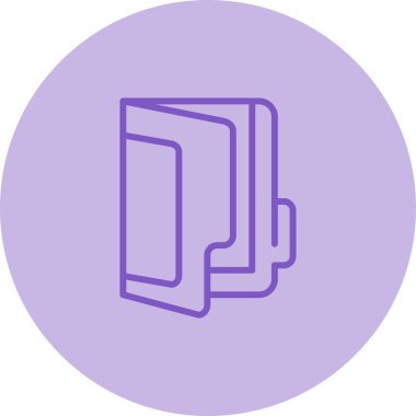 Kitap. Web simgesi vektör illüstrasyonu