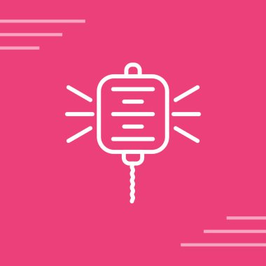 Kırmızı arka planda çapraz simgesi olan siyah tıbbi kayıt defteri. Hasta defteri. vektör