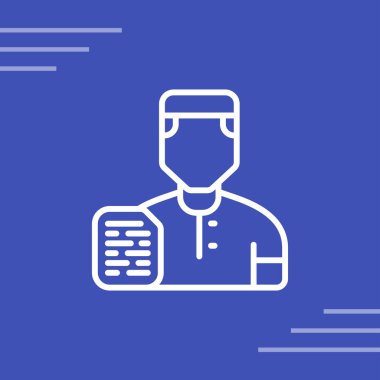 doktor simgesi tasarımı, vektör illüstrasyonu 10 grafik