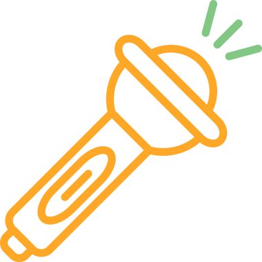 El feneri ağ simgesi vektör illüstrasyonu