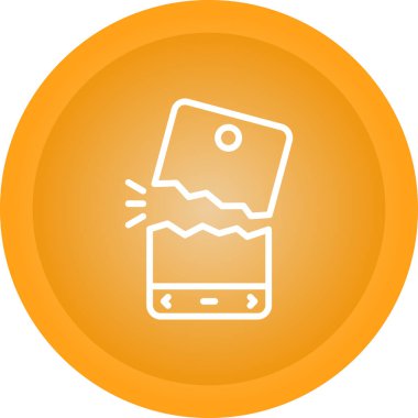 akıllı telefon web simgesi vektör çizimi