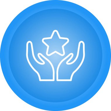 el simgesi vektör illüstrasyonu