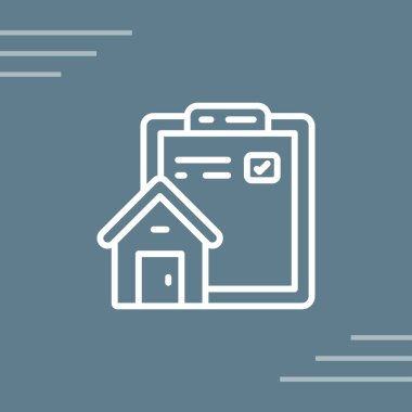 belge simgesi, vektör illüstrasyonu