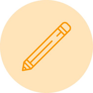 Kalem vektörü illüstrasyon tasarımı