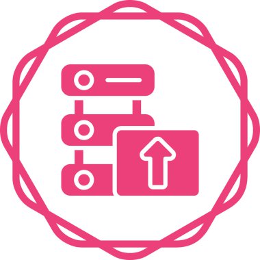 seo modern simgesinin vektör illüstrasyonu