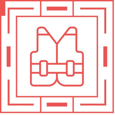 Beyaz arkaplanda çizgi boks eldiveni simgesi izole edildi. Renkli taslak konsepti. Vektör.