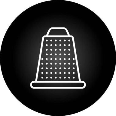 Bir fener simgesinin vektör illüstrasyonu