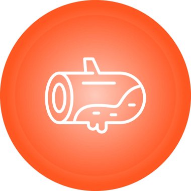 Denizaltı simge vektör çizim