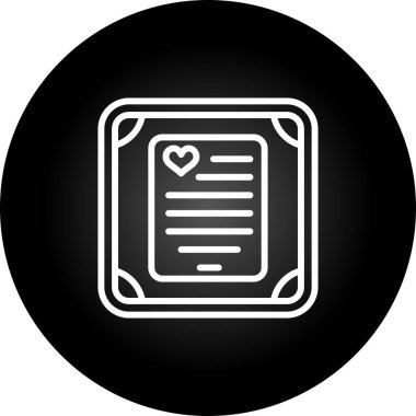 modaya uygun arka grup tarzında kalp simgesi