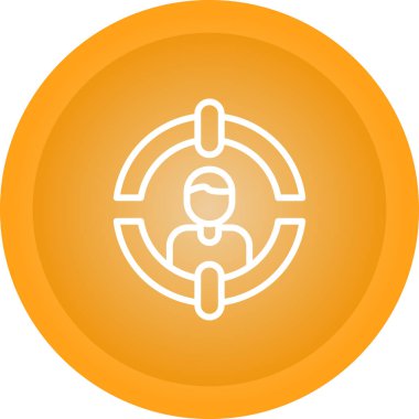 seo modern simgesinin vektör illüstrasyonu